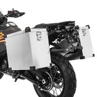 Bagtecs Alukoffer Set für BMW F 850 GS Adventure, G 310 GS/ R  Namib 35-40l mit Haltesatz für Kofferträger