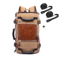 Craftride Rucksack für Moto Guzzi V9 Roamer inkl. Spanngurte VG6 braun