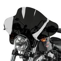 Craftride Windschild Batwing für Harley Softail Standard  inkl. Haltesatz dunkel getönt