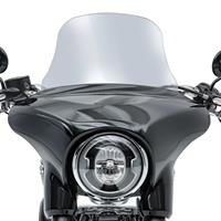 Craftride Windschild für Harley Sport Glide 18-20  L Windschutzscheibe rauchgrau