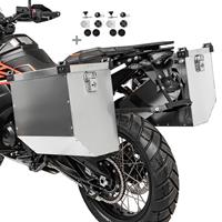 Bagtecs Alukoffer Set für Yamaha XT 660 R/ X/ Z Tenere  Atlas 36-41 L mit Haltesatz für Kofferträger