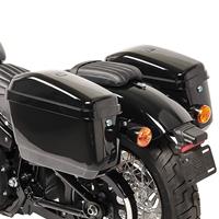 Craftride Seitenkoffer für Moto Guzzi Nevada 750 NV  Nevada je 20 Liter schwarz