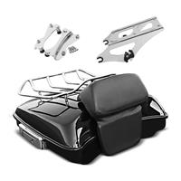 Craftride Top Case Razor für Harley Road Glide 15-20 mit Docking Rack Gepäck-Grill 