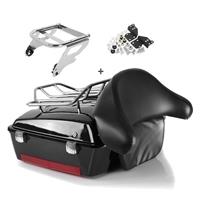 Craftride Top Case Chopped für Harley Road Glide 98-08 m. Docking Rack Gepäck-Grill 