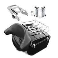 Craftride Top Case King für Harley CVO Street Glide 11-13 mit Docking Rack Gepäck-Grill 