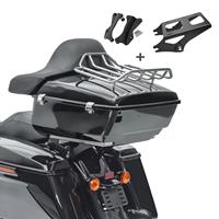 Craftride Topcase für Harley CVO Road Glide 18-19  Top Case L mit Docking und Rack