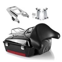 Craftride Top Case Chopped für Harley Road Glide Custom 10-13 m. Docking Rack Gepäck-Grill 