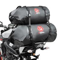 Bagtecs Set Gepäckrolle für Aprilia Dorsoduro 900 / 750 Hecktasche  BR50+BR30 80L