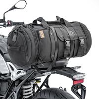Bagtecs Motorrad Hecktasche  TB8 Gepäckrolle inkl. Spanngurte 35Ltr in schwarz