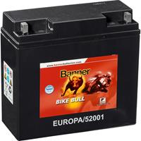 Banner Batterie Bike Bull GEL 52101, 12V, 19Ah (GT20H-3)