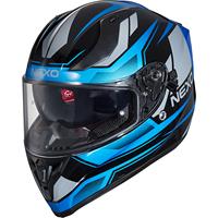 Nexo Integralhelm Sport II Motorradhelm blau 