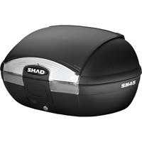 Shad Topcase SH45 schwarz unlackiert