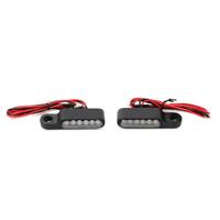 Lumitecs LED Lenkerblinker für Harley Davidson Breakout / Fat Boy / 114  Blinker M2 getönt