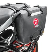 Bagtecs Satteltaschen Wasserdicht für Ducati Hypermotard 1100/ Evo  WP6 2x15L Seitentaschen