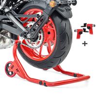 ConStands Hinterrad Montageständer für Triumph Street Triple / R / RS / Rx / S  Falcone rot