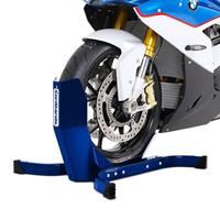 ConStands Motorradwippe  Easy-Plus Motorradständer bis 21 Zoll blau