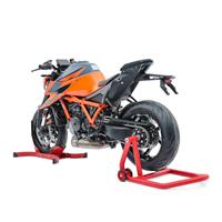 ConStands Einarm Montageständer hinten für Honda VFR 800 F 98-20 + Motorradwippe  Single One rot