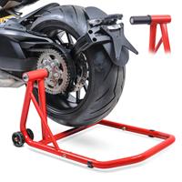 ConStands Einarm Montageständer für Ducati Hypermotard 939 / SP 16-18 Single CLassic-POM Einarmständer rot