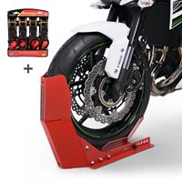 ConStands Motorradwippe RD + Spanngurten für Honda Rebel 500