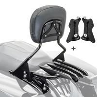 Craftride Sissybar + Gepäckträger XB für Harley Davidson CVO Road Glide 18-19 schwarz 