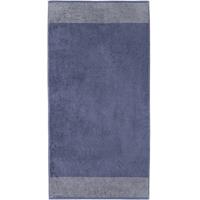 cawö Luxury Home Two-Tone 590 - Farbe: nachtblau - 10 Handtuch 50x100 cm