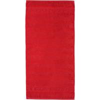 cawö Noblesse Uni 1001 - Farbe: 203 - rot Duschtuch 80x160 cm