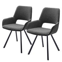 MCA furniture Stoel Parana Stoel belastbaar tot 120 kg (set, 2 stuks)
