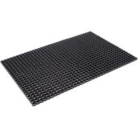 Rubberen ringmat, 1500 x 1000 mm, zwart
