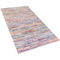 Beliani Vloerkleed multicolor 80 x 150 cm BELEN