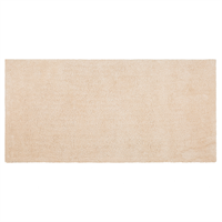 beliani Teppich Läufer rechteckig 80 x 150 cm beige getuftet Shaggy Hochflor Modern Demre - Beige