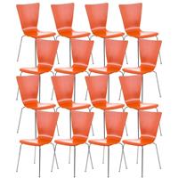 clp 16er Set Besucherstuhl Aaron-orange