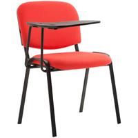 laricodesignmöbel Larico Design Möbel - Stuhl Ken mit Klapptisch Stoff-rot