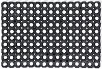 Westfalia Gummi Ringmatte 40 x 60 cm - Rutschfeste Fußmatte - 