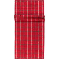 Cawö Handtücher Noblesse Square 1079 rot - 27 Gr. 80 x 200