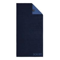 Joop! Handtuch Classic Frottierkollektion - 50x100 cm, Walkfrottier Handtücher blau