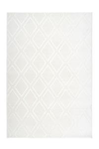 Arte espina Hochflorteppich - Monroe 300 Weiß weiß Gr. 80 x 150