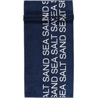 Cawö Saunatuch Sea Salt Sand 442 navy-weiß - 16 Saunatuch 80x180 cm blau Gr. 80 x 80