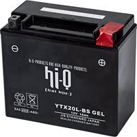 Hi-Q Batterie AGM Gel geschlossen HTX20L, 12V, 18Ah (YTX20L)