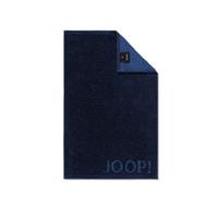 Joop! Gästetuch Classic Frottierkollektion - 30x50 cm, Walkfrottier Badetücher blau
