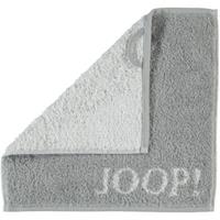 JOOP Handtücher Classic Doubleface 1600 silber - 76 - Seiflappen 30x30 cm