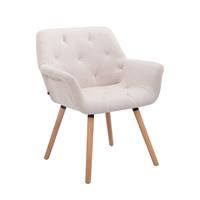 Besucherstuhl Cassidy Stoff natura beige