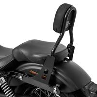 Craftride Sissybar für Harley Davidson Street Bob 09-17/LR  Fast Driver-S schwarz