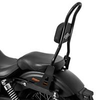 Craftride Sissybar für Harley Davidson Street Bob 09-17/LR  Fast Rider-L schwarz