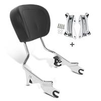 Craftride Sissy Bar für Harley Davidson CVO Limited 14-20 mit Docking-Kit chrom 