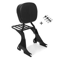 Craftride Sissybar für Harley Davidson Sportster 883 04-10  inkl. Gepäckträger und Docking Kit schwarz