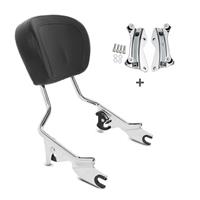 Craftride Sissy Bar + Docking-Kit für Harley CVO Road Glide Custom 12-13 chrom 