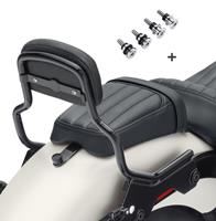 Craftride Sissybar für Harley Softail 18-20  XS mit Docking Kit schwarz