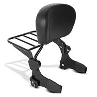 Craftride Sissy Bar mit Gepäckträger für Harley Davidson Road Glide 98-08 schwarz 