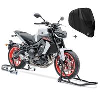 ConStands Set SM21 Montageständer vorne und hinten mit Abdeckplane XL für Aprilia Tuono 660 / V4 R