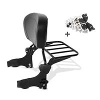 Craftride Sissy Bar + Gepäckträger + Docking-Kit für Harley-Davidson Road King Classic 98-06 schwarz 